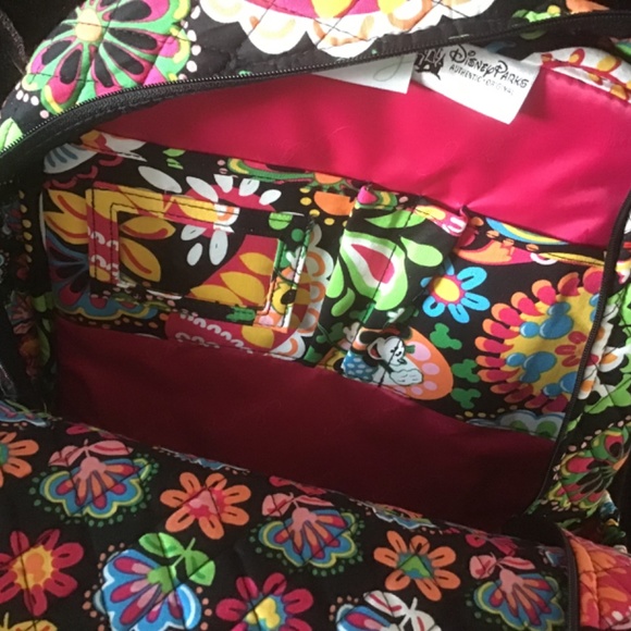 NWOT Vera Bradley Disney Mickey Campus Backpack Bag - Picture 3 of 4